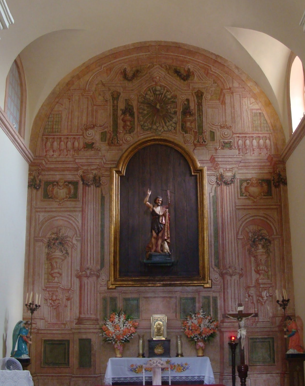 Painted chapel, São João Batista church, Belém, Pará state